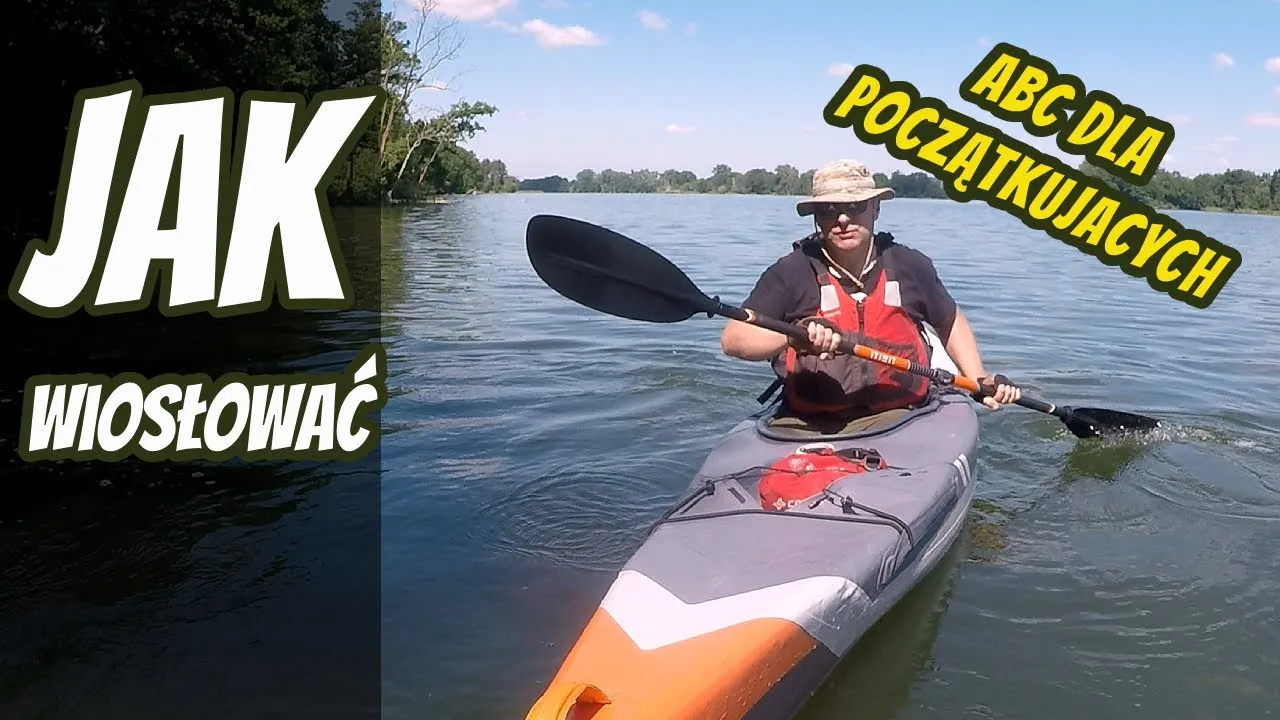 kajakarstwo prawidłowa technika dynamiczne ujęcie