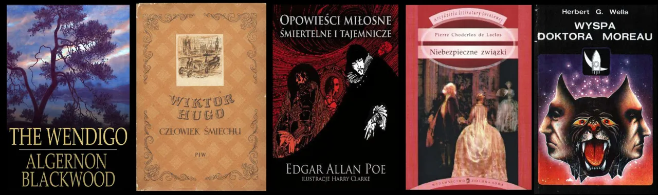 okładki klasyka literatury światowej