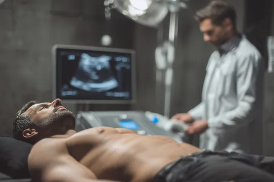 lekarz od brzucha grafika