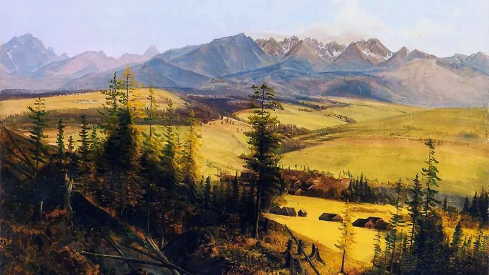 Tatry XIX wiek krajobraz