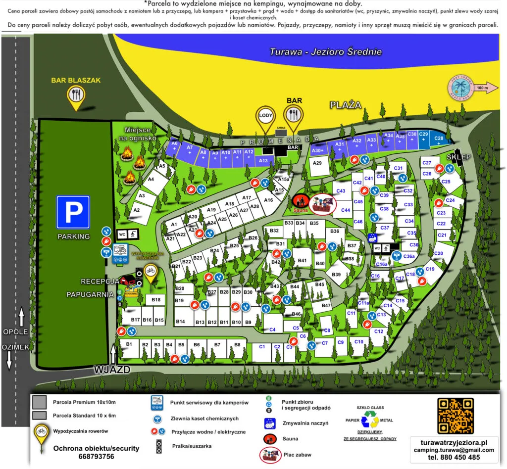 Turawa Camp Camper Park widok z g&oacute;ry
