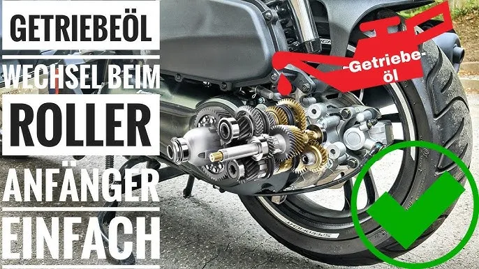 Werkzeuge Getriebeölwechsel Roller