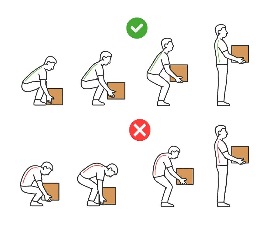 Prawidłowe podnoszenie ciężarów