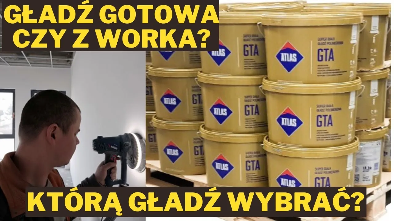 Zdjęcie Gładź gotowa czy w worku – co wybrać, aby zaoszczędzić czas i pieniądze?