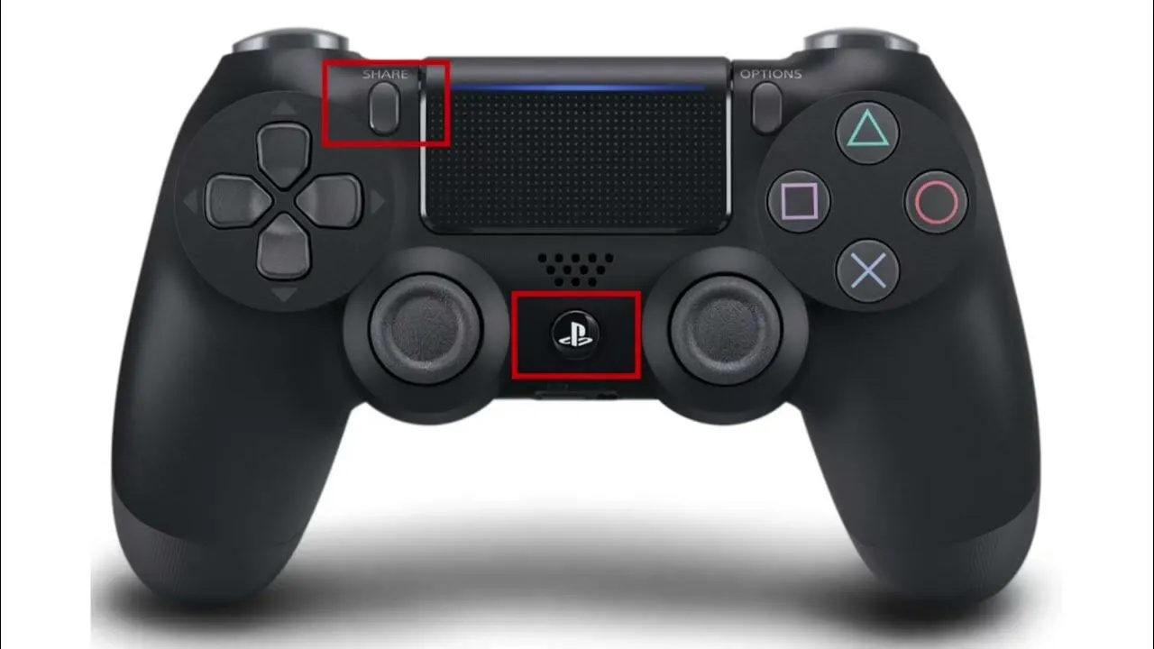 kontroler ps4 tryb parowania bluetooth