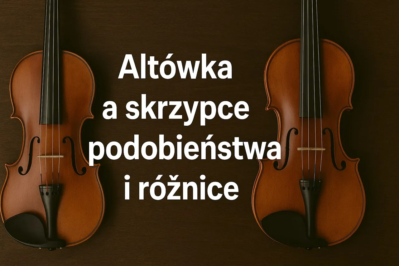 altówka i skrzypce porównanie rozmiarów