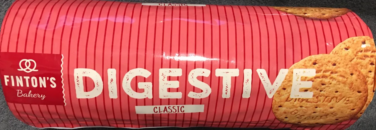 Mapa Polski markety ciastka Digestive