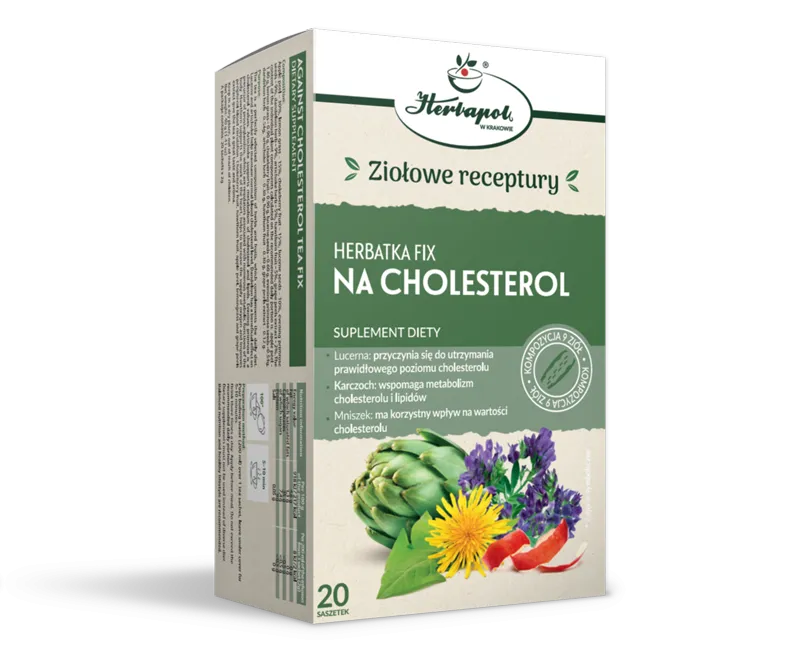 rodzaje herbat na cholesterol