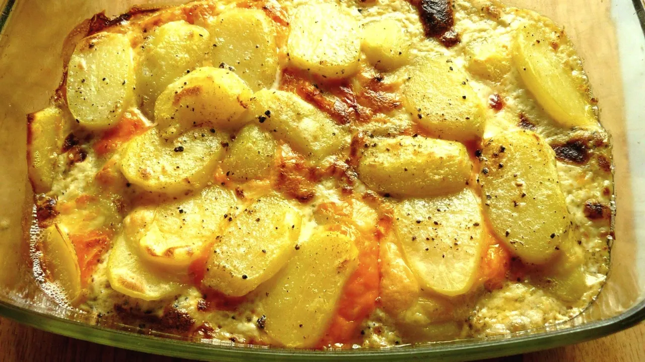 tani obiad rodzinny zapiekanka ziemniaczana