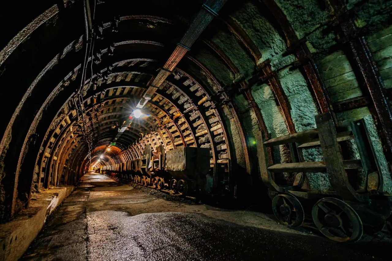 Stara Kopalnia Wałbrzych wnętrze