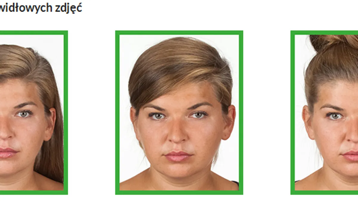 przykłady błędnych zdjęć do dowodu