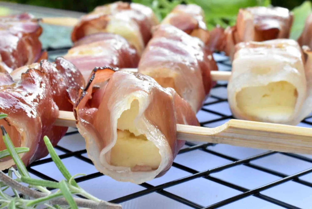 oscypek na grillu, oscypek na patelni, oscypek z piekarnika