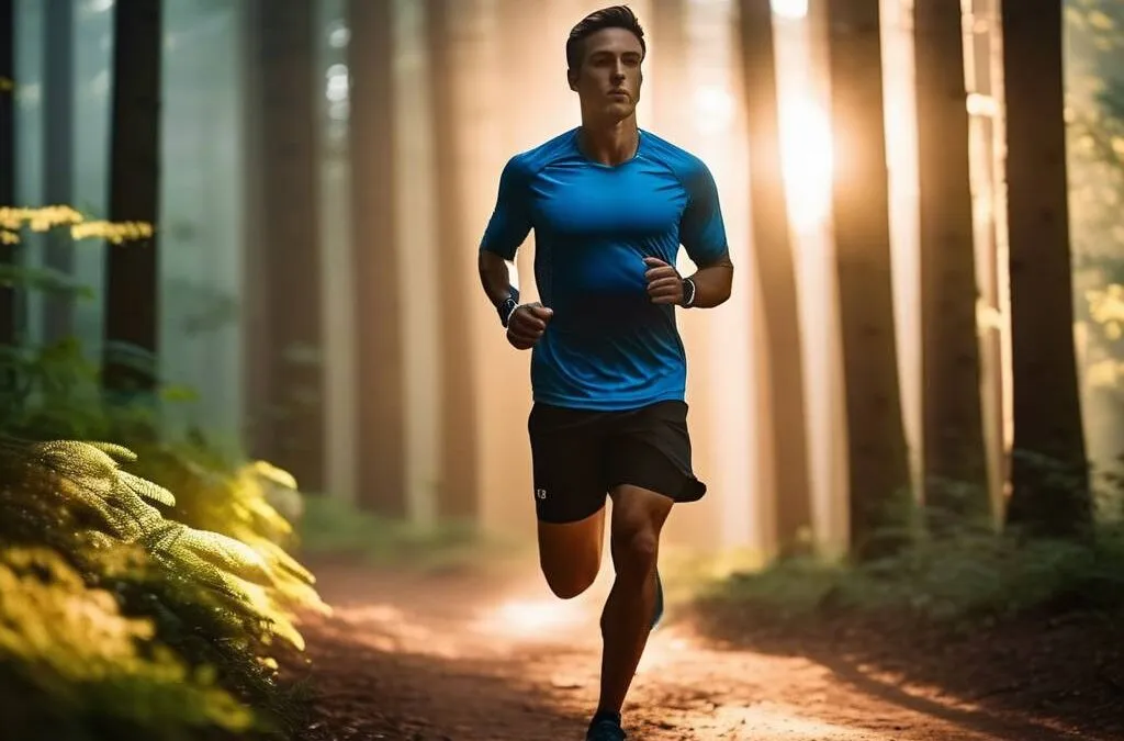 biegacz prawidłowe oddychanie