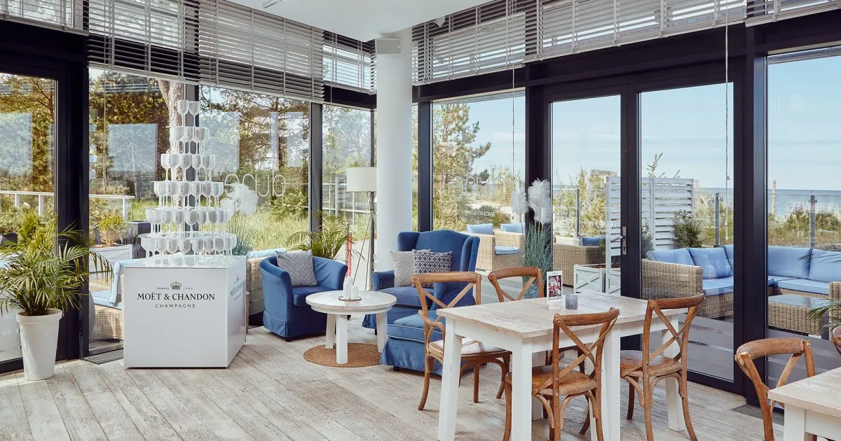 Restauracja z widokiem na morze Mielno