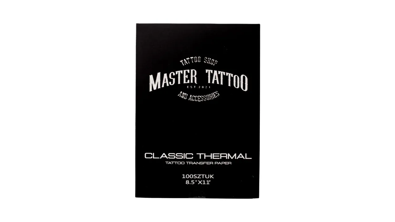 akcesoria do tatuażu, kalka termiczna, płyn do transferu
