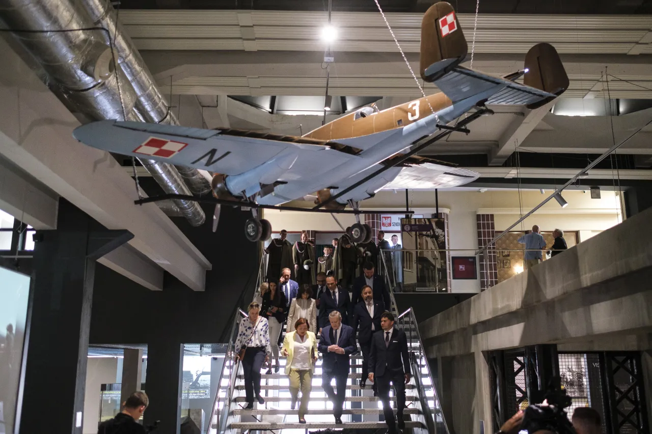 Muzeum COP Stalowa Wola wnętrze wystawa