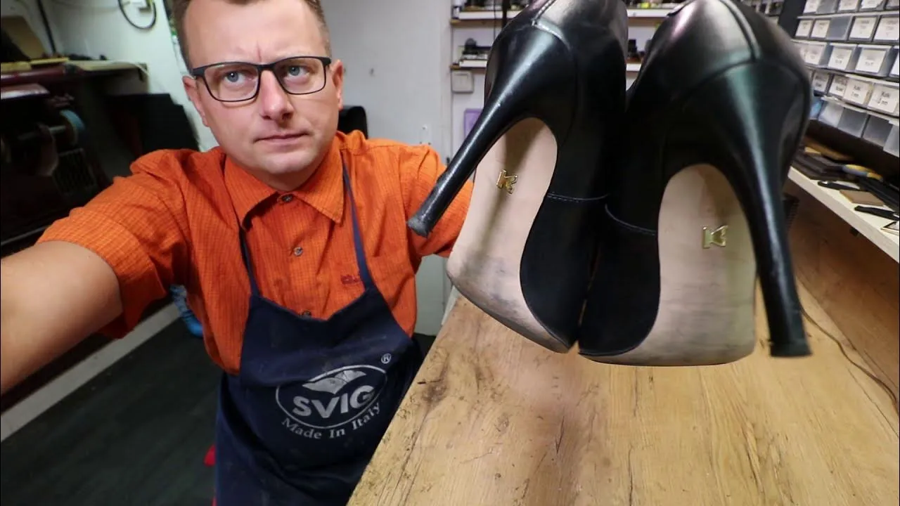 renowacja obcas&oacute;w krok po kroku, DIY naprawa obcas&oacute;w