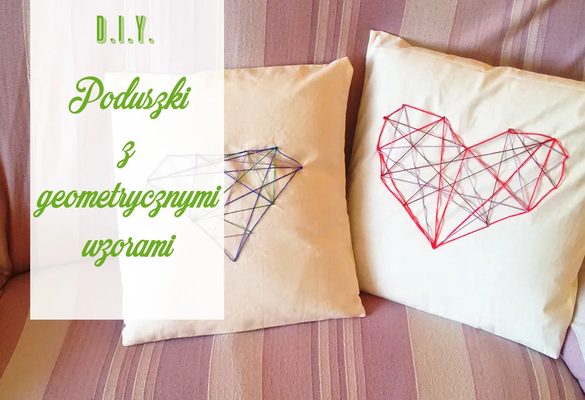 inspiracje poduszki dekoracyjne DIY