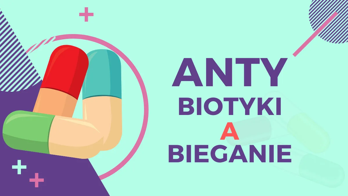 biegacz zmęczony antybiotykami, osłabienie po chorobie
