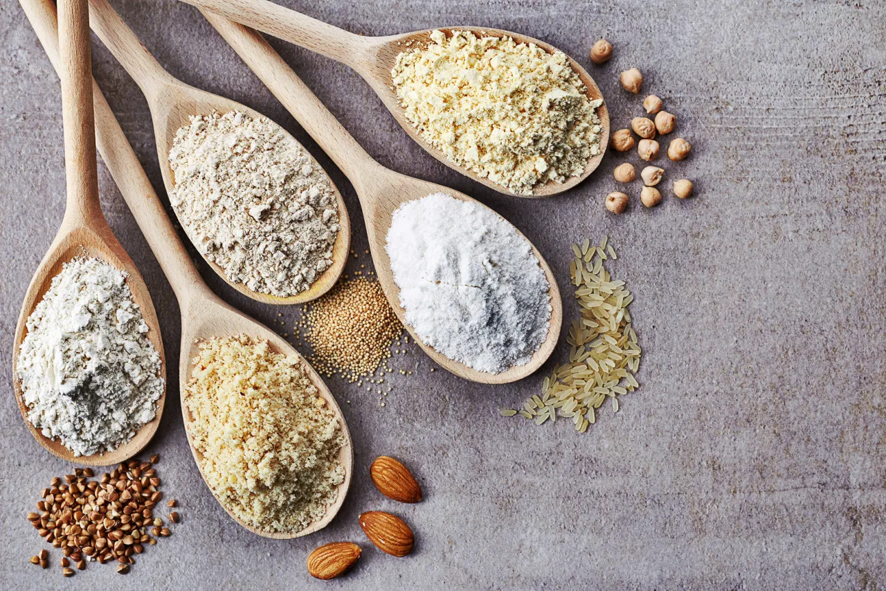 mieszanie mąk do wypieków