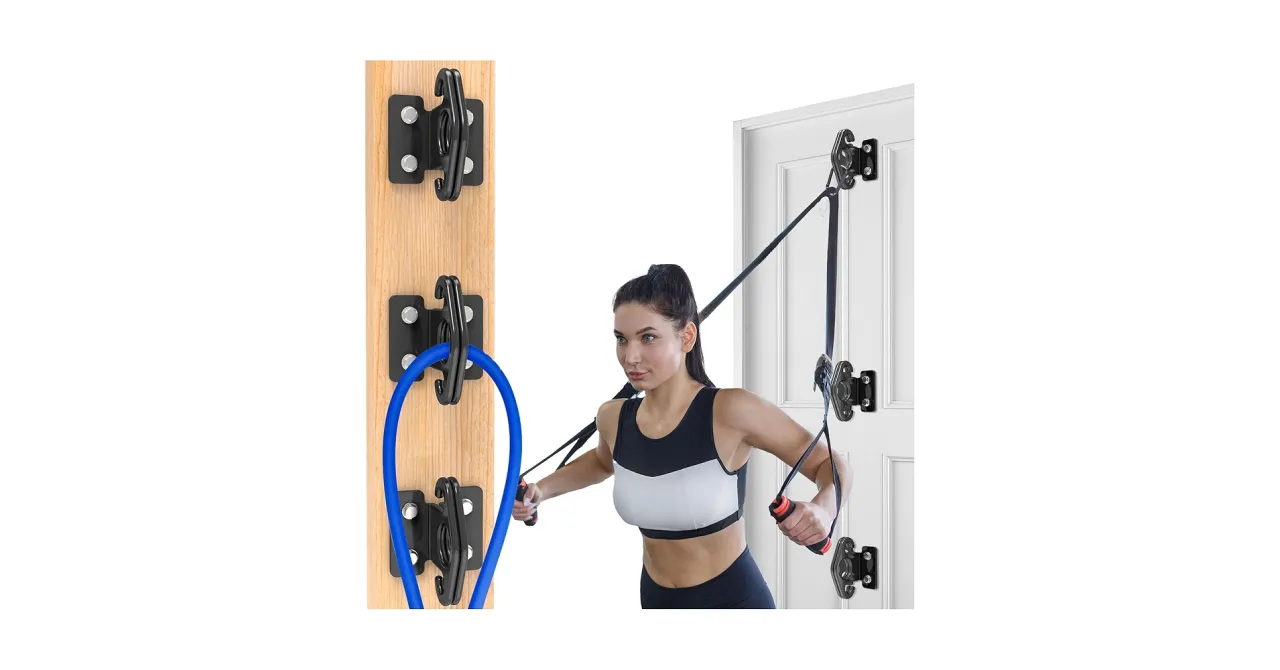 Widerstandsband Cable Crossover zu Hause