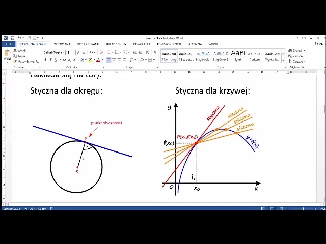 Rodzaje tor&oacute;w ruchu fizyka prostoliniowy krzywoliniowy