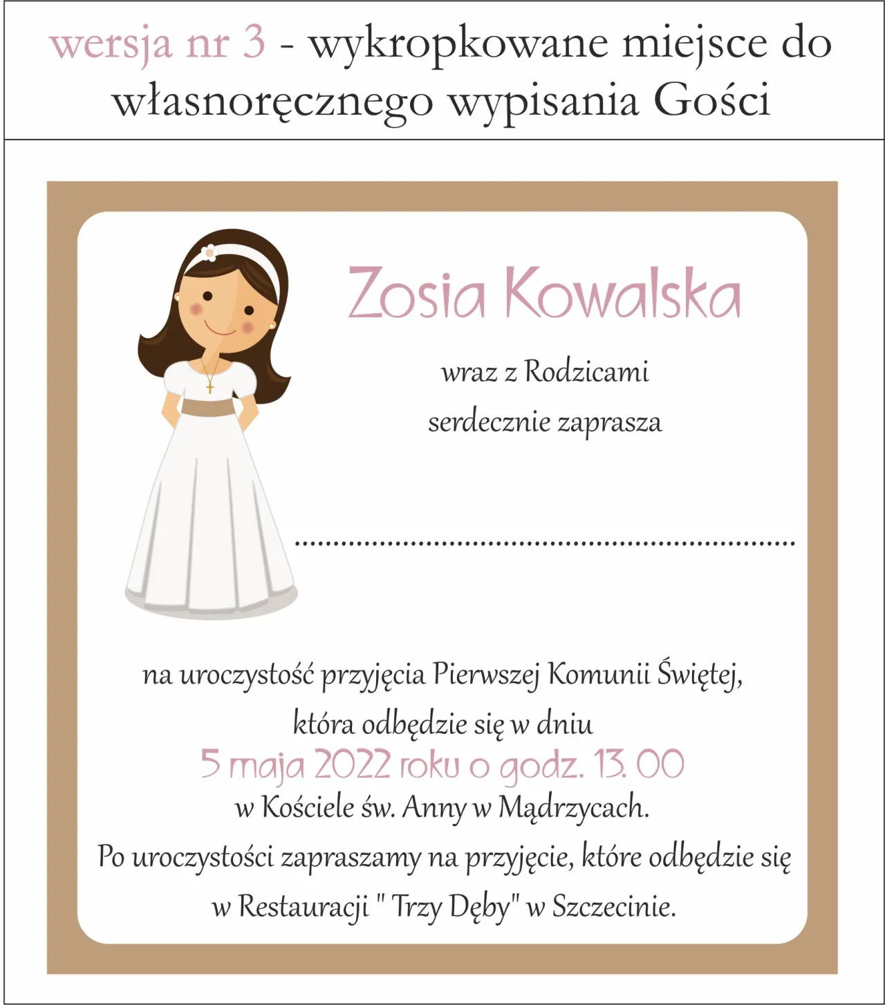 Zdjęcie Jak się pisze zaproszenia na komunię? Przykłady i porady, które pomogą