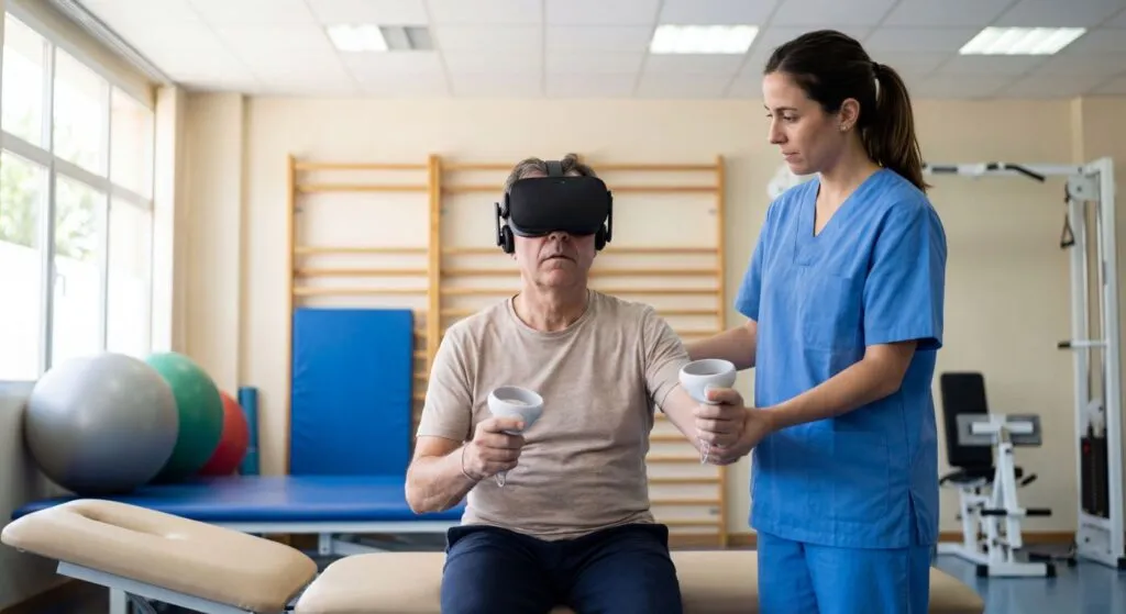 telerehabilitacja fizjoterapia VR