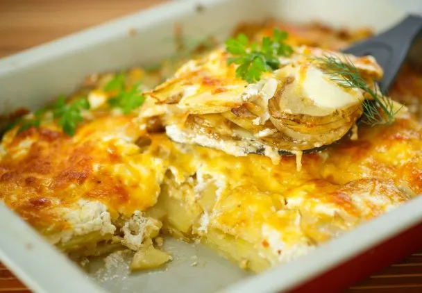 gotowa zapiekanka ziemniaczana z serem
