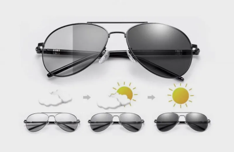 okulary fotochromowe w samochodzie vs na zewnątrz