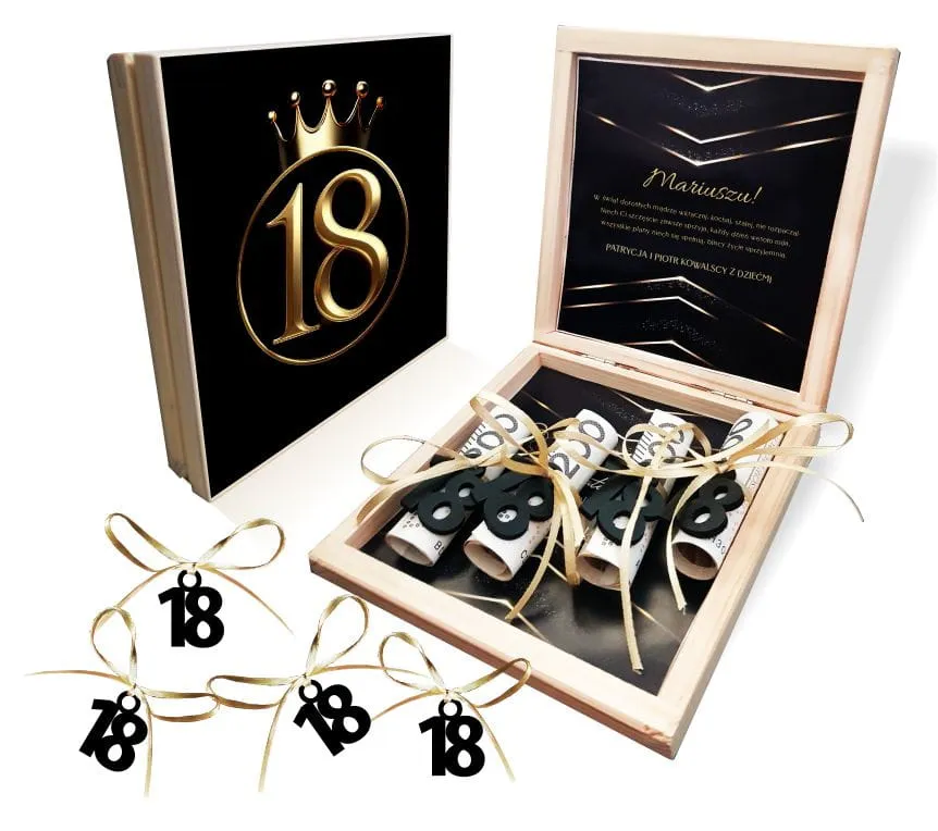 prezent na 18 urodziny kwoty widełki