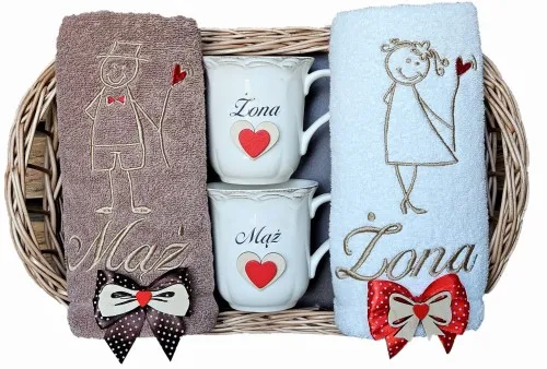 pomysły na bawełniane prezenty rocznica ślubu