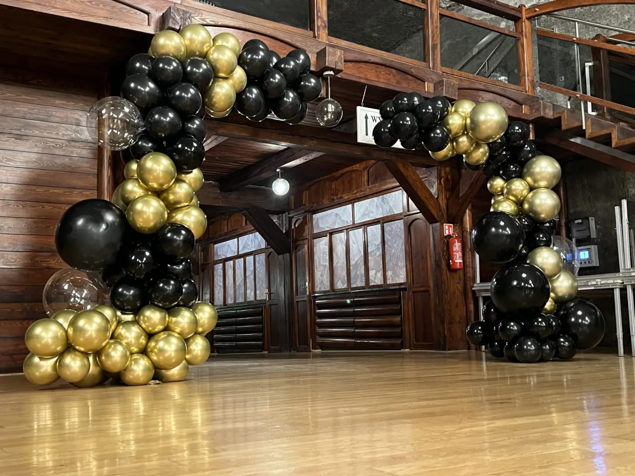 girlanda balonowa organiczna