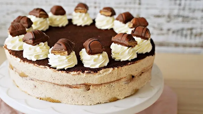 składniki na tort kinder bez pieczenia