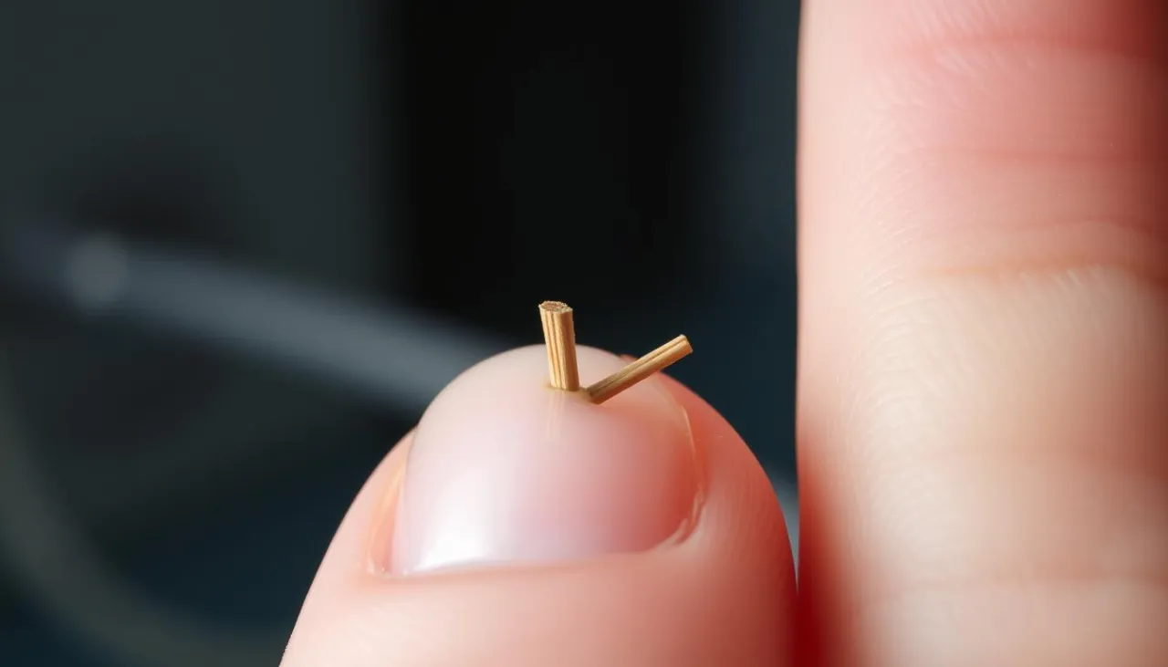 domowe sposoby usuwania drzazgi spod paznokcia