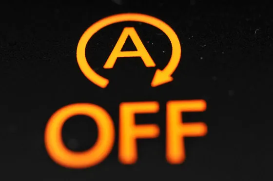 Auto Fahrmodi Schalter Start-Stopp-Automatik Symbol