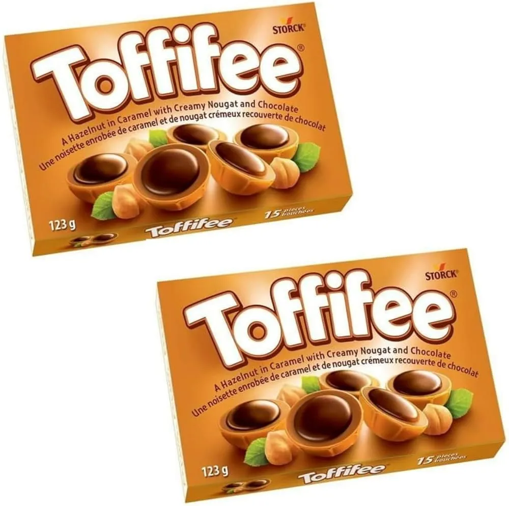 Toffifee opakowania sklepowe promocje