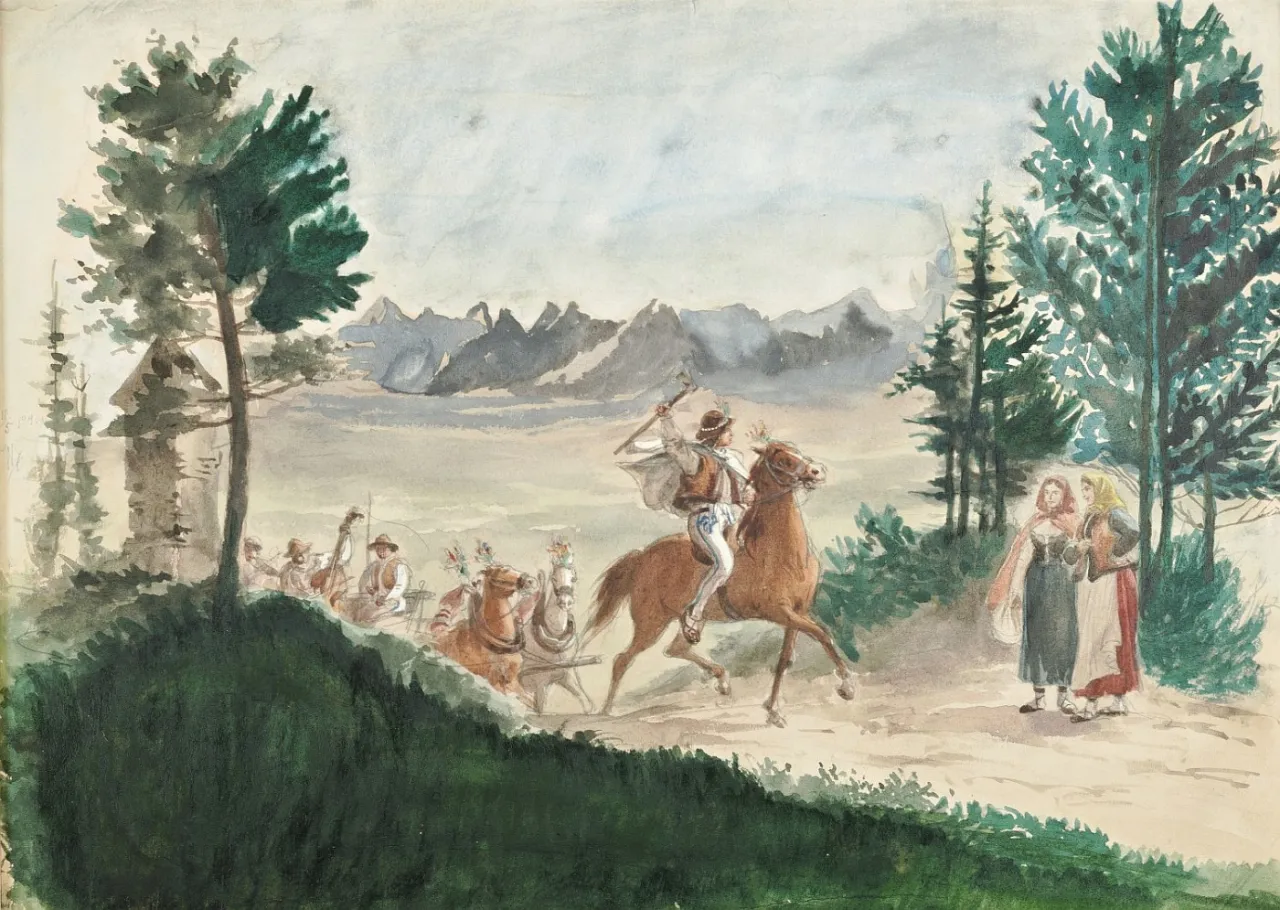 Walery Eljasz-Radzikowski portret historyczny