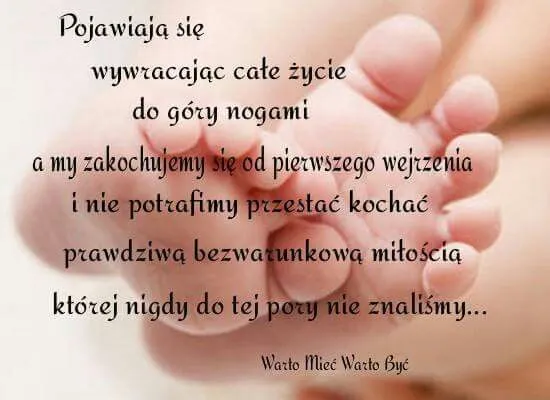 Wzruszające cytaty o narodzinach dziecka