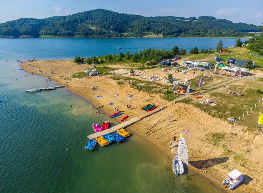 Jezioro Mucharskie sporty wodne