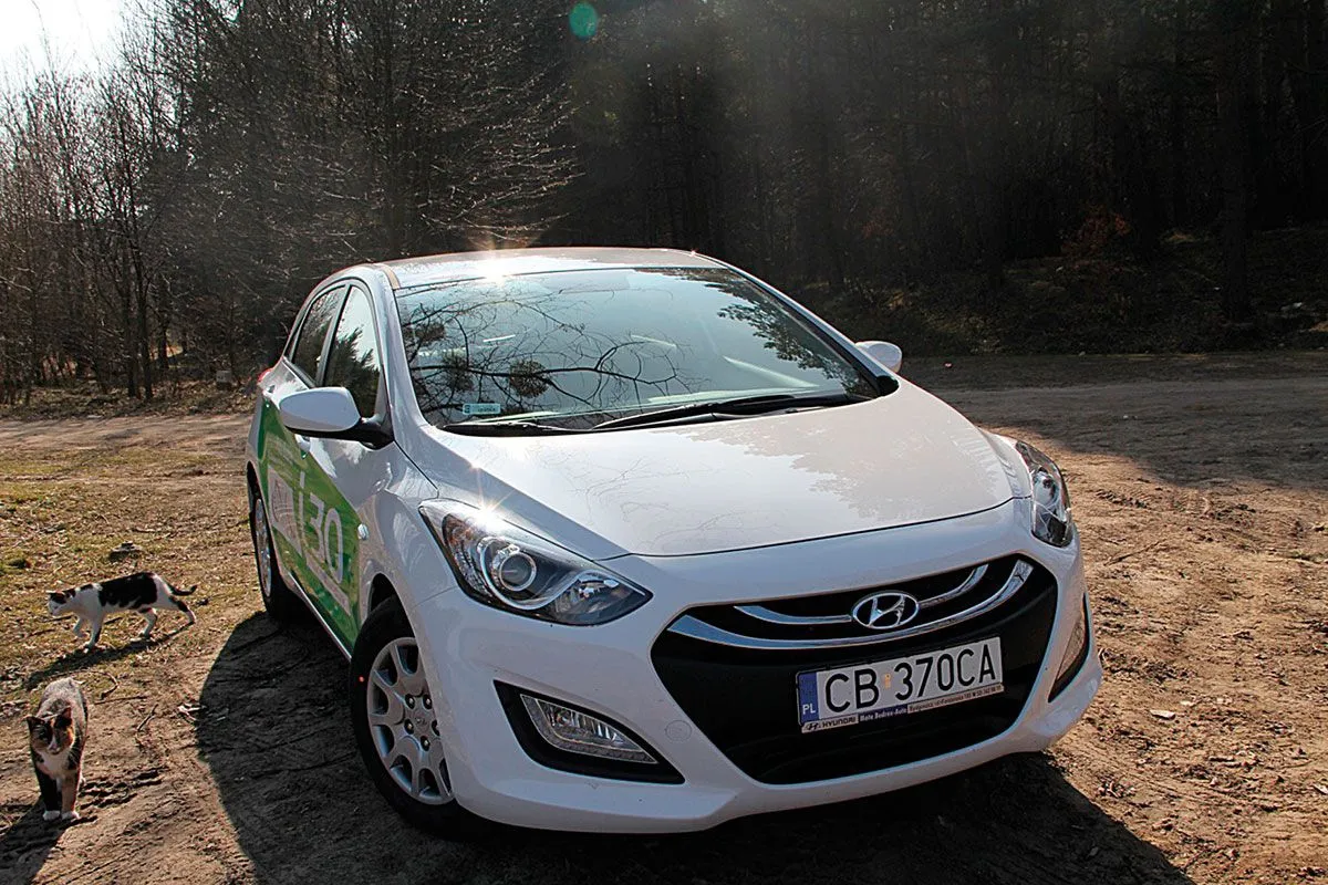 Hyundai i30 na autostradzie