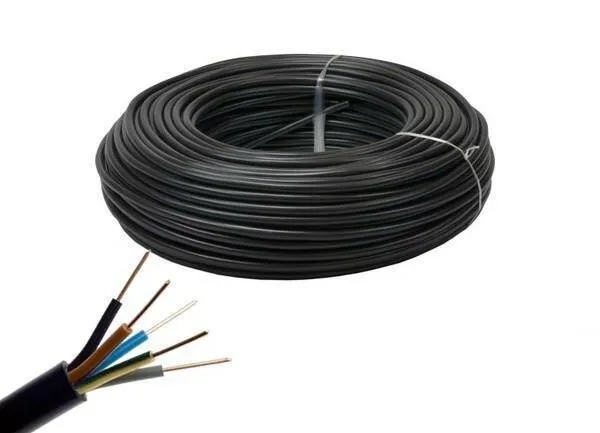 kabel YKY 5x6mm2 przekrój