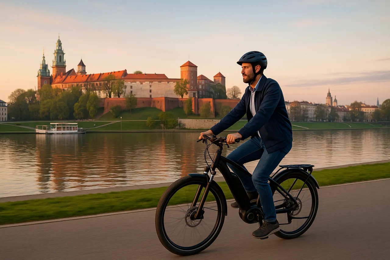 Rower elektryczny jak motor przepisy Polska