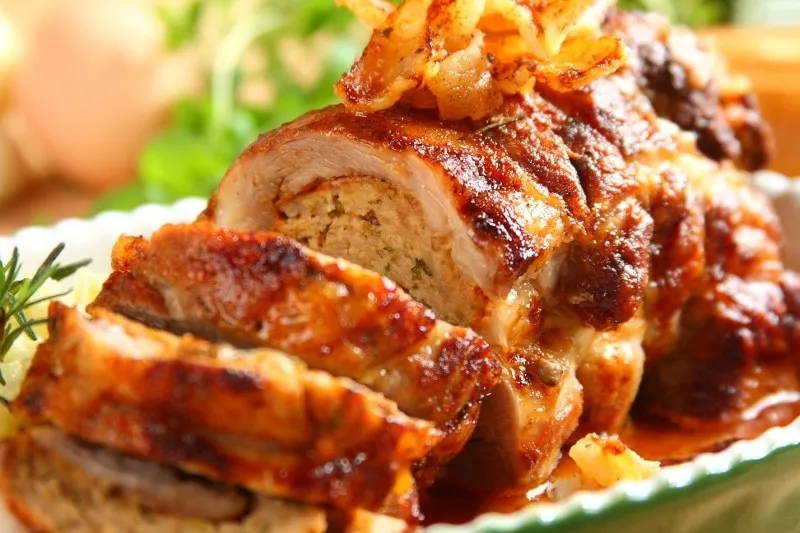 Różne dania z łopatki wieprzowej