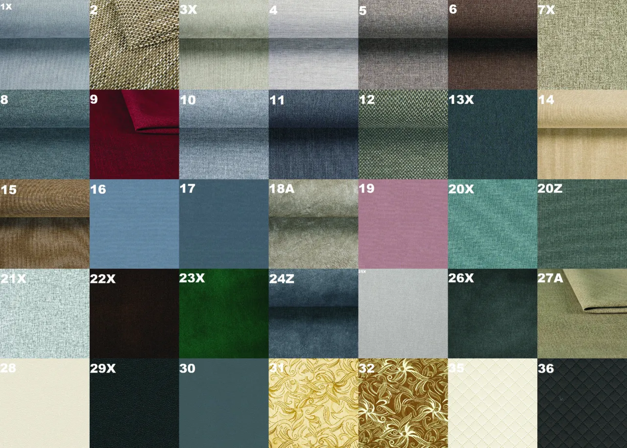 rodzaje tkanin obiciowych krzesła