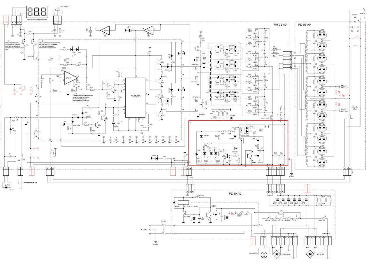 schemat podłączenia spawarki inwertorowej mma