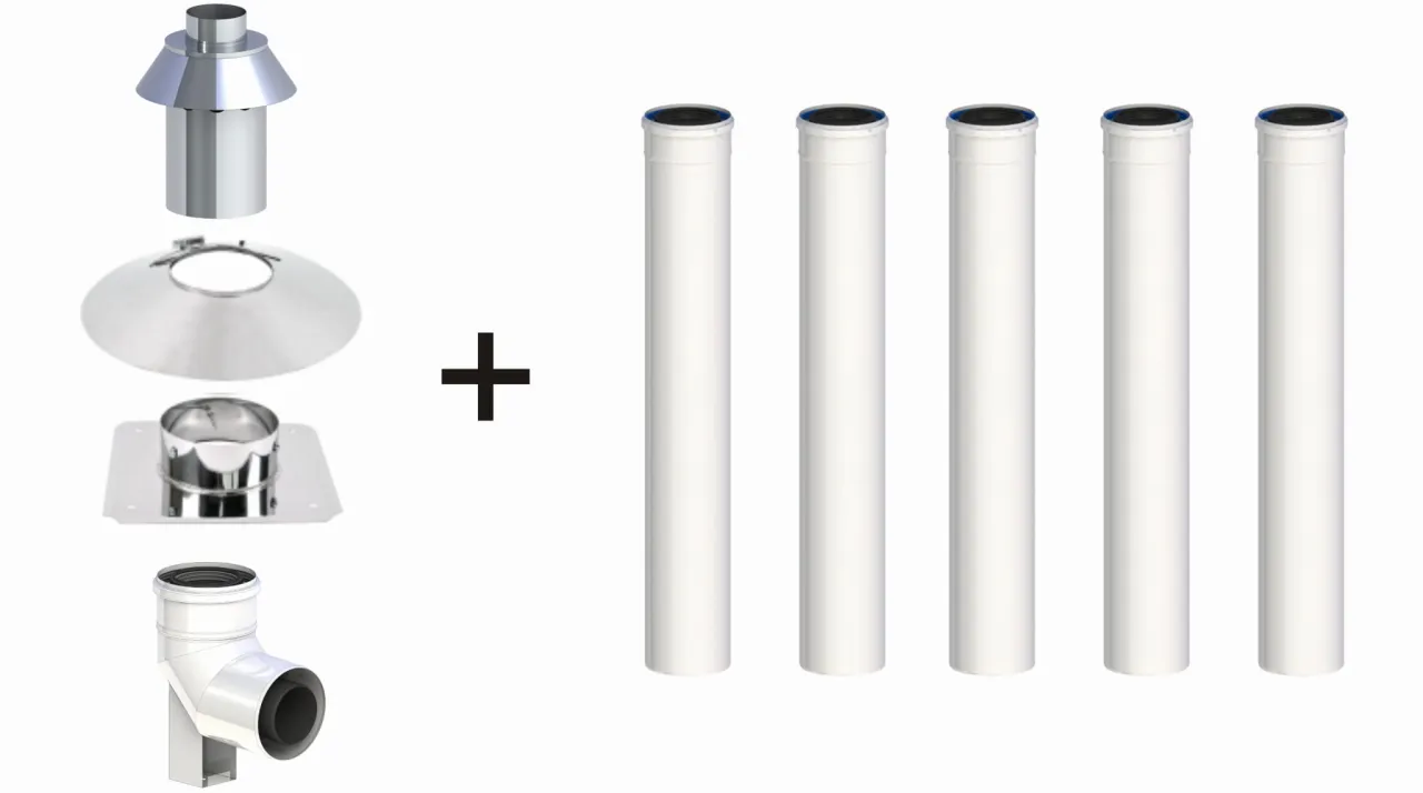 materiały na kominy gazowe stal ceramika pp