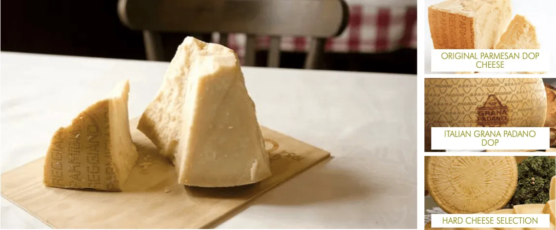 Parmigiano Reggiano vs Grana Padano r&oacute;żnice