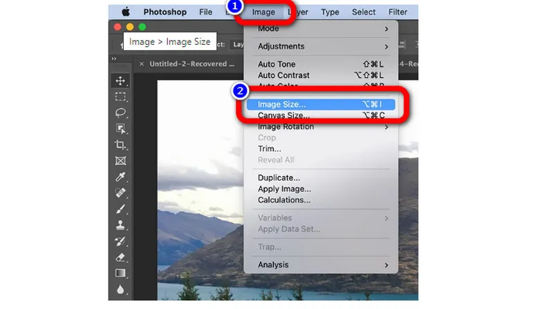 Okno rozmiar obrazu Photoshop metody ponownego pr&oacute;bkowania