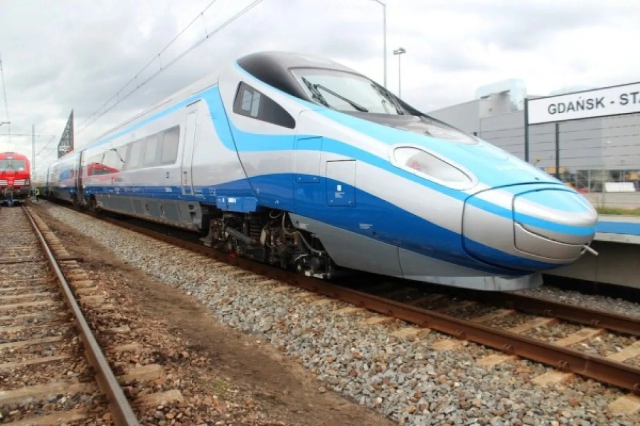 Pendolino na trasie Gdańsk Warszawa